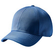 © Ouzhan - A stylish blue baseball cap, perfect for sunny days. This versatile accessory combines fashion and function