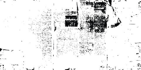 Poster - Vector old white newspaper paper grunge vintage background. Newspaper Grunge black and white. Newspaper paper grunge vintage old aged texture background. Newspaper with old grunge. 