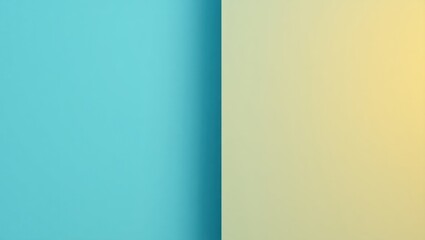 Poster - UX Researcher. Mental Space Explorer. Isolated background, copyspace.. Lone researcher explores mental space with contrasting walls, symbolizing individuality and inner exploration through solitude.