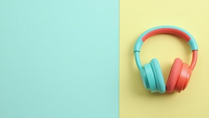 Poster - Zone 2 Cardio. Heartbeat isolated silence. Isolated background, copyspace.. Person in isolation listens to music with steady heartbeat, symbolizing inner focus and calmness indoors.