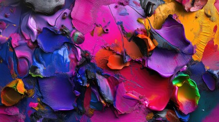 Poster - Noise-enhanced colorful gradient texture for abstract wallpapers and digital art