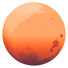 Wall Mural - png mars sphere space
