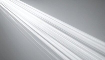 Poster - Dynamic light rays dancing over minimalist background studio photographic art modern aesthetic