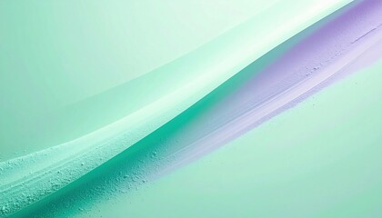 Poster - Dynamic abstract waves digital artwork modern design soft colors minimalist aesthetic
