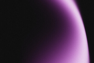 Aufkleber - Abstract purple glowing curve on black background. (1)
