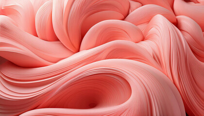 Poster - Abstract pink curved shapes background for modern designs