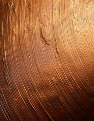 Poster - Abstract golden texture background with curved brush strokes and shiny surface.