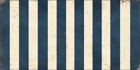 Poster - High resolution image of a textured pedestrian crossing with off white stripes on a dark blue background ideal for design projects requiring a vintage or retro aesthetic