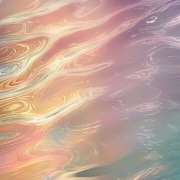 Dream ripple of twists shimmer, haze background