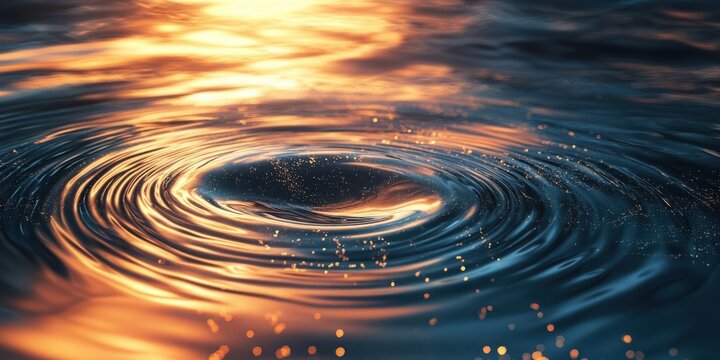 Background shows swirl shimmer tone, dreamy ripple