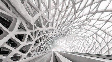 Poster - Modern Architectural Design Featuring Black and White Elements