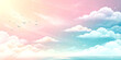 © Showrab - Soft Pastel Gradient with Ethereal Sky Colors and Delicate Hues