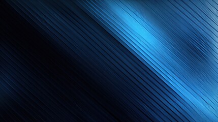 Poster - Sleek Blue Gradient Background with Diagonal Lines and Texture
