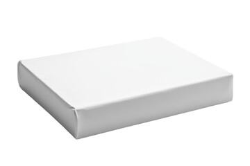 Poster - A simple image showcasing a stack of white paper resting on a surface with a neutral background color