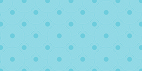 Poster - Abstract panoramic pattern on a gray background for banner and wallpaper