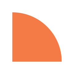 Wall Mural - brutalist abstract icon. modern geometric shape. this flat element captures the essence of brutalism