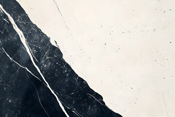 Poster - Abstract design of black and white stone texture.