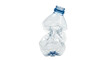 © FahrulRosi - Crushed plastic bottle against black backdrop
