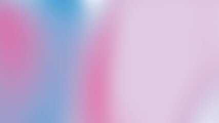 Poster - A soft gradient blend of blue and pink colors, creating an abstract and soothing background.