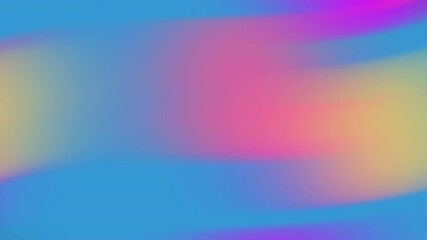 Poster - A soft, colorful gradient background blending blue, pink, yellow, and purple hues with a smooth abstract style.