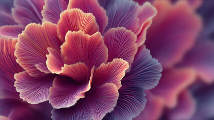 Poster - Abstract blossom of a flower as a floral pattern texture