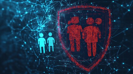 Poster - Digital family data protection and privacy network security