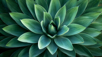 Aufkleber - Agave plant top view
