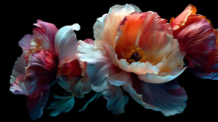 Poster - Beautiful modern flower design