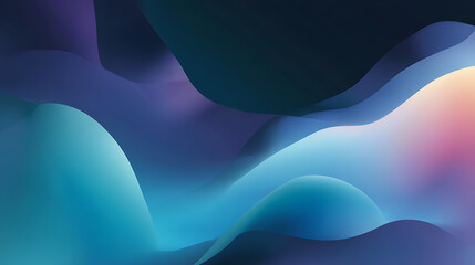 Aufkleber - Organic abstract gradient wallpaper background header illustration