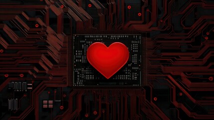 Poster - Digital Heart: Love in the Circuitry