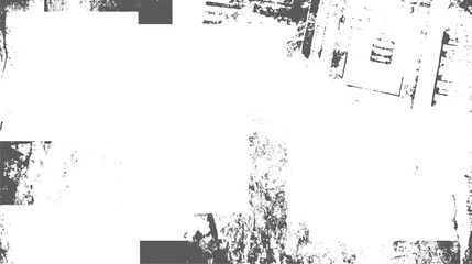 Wall Mural - abstract dust particle and dust grain texture with rough black and white texture vector. distressed 
