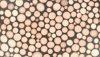 Poster - Abstract circular patterns of tree rings natural environment artistic content wood textures macro viewpoint organic concept