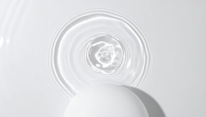 Poster - Rippling water texture studio abstract photography minimalist environment close-up viewpoint fluid dynamics concept
