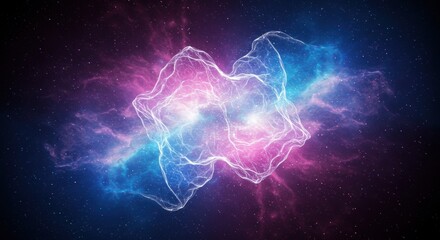 abstract nebula cosmic energy digital artwork