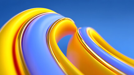Poster - dynamic fluid color gradient background, abstract kv main visual business ppt background