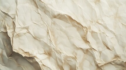 Poster - wrinkled parchment texture: a close-up shot of aged, crumpled parchment, revealing intricate texture