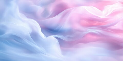 Poster - pastel dream: abstract swirls of soft blue and pink hues create a dreamy and ethereal texture, perfe