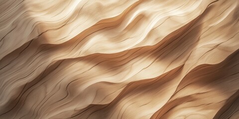 Poster - woodgrain abstract: elegant undulating woodgrain design, evoking a sense of natural beauty. this ima