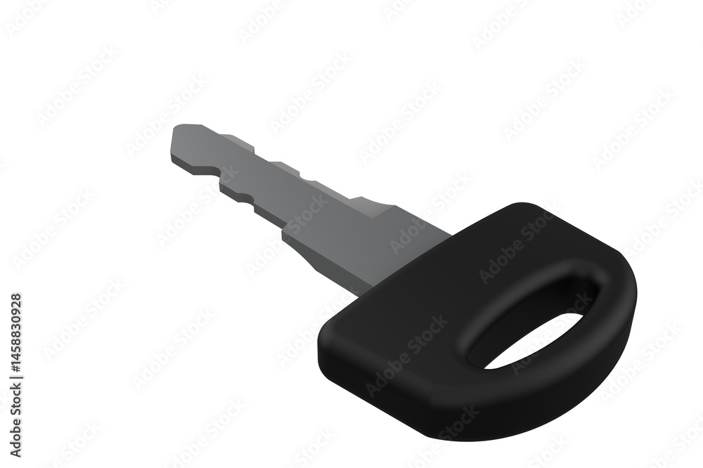 Generic Motorcycle Key Design, 3D Graphic for Security or ...