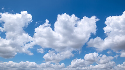 Wall Mural - clear blue sky background,clouds with background, blue sky background with tiny clouds. white fluffy
