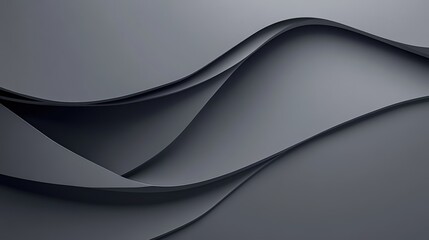 Poster - A smooth grey background with a subtle gradient, transitioning from light to dark for a modern and sleek design.