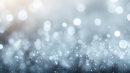 Poster - soft grey background with a blurred bokeh effect, adding a dreamy and elegant atmosphere.