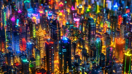 Poster - Digital Metropolis with Hyperconnected Lights