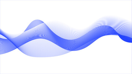 Wall Mural - subtle wave pattern. translucent, airy wave. light blue wave.
