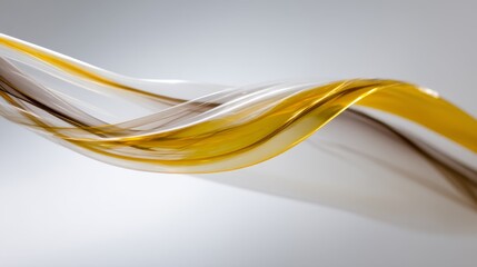 Aufkleber - Unique streaks of golden flame blend seamlessly with thick grey smoke in fluid motion, showcasing intricate textures and patterns ideal for creative projects