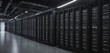 © Ampor - Rows of humming servers in a modern data center ,  network,  computer security