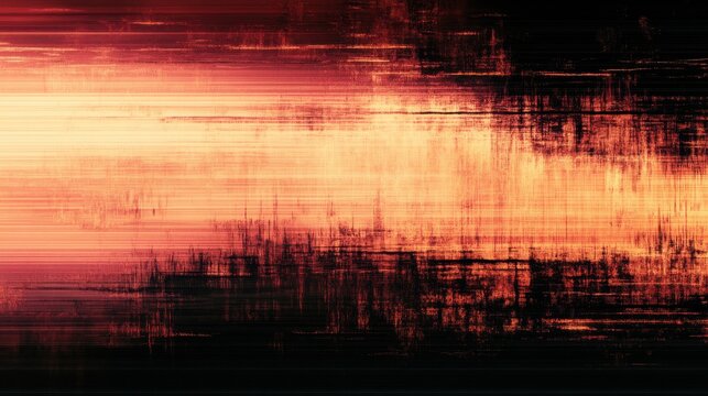 Haze glitches thread behind fragmented rippling