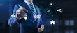 © Murrstock - Smart home IOT apartment control application on virtual screen.