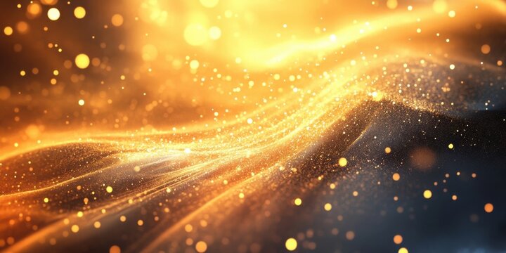 Ripple haze, background with fragmented, glowing dream