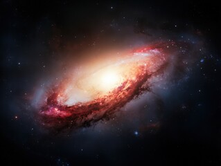 Wall Mural - Outer space cosmic galaxy nebula